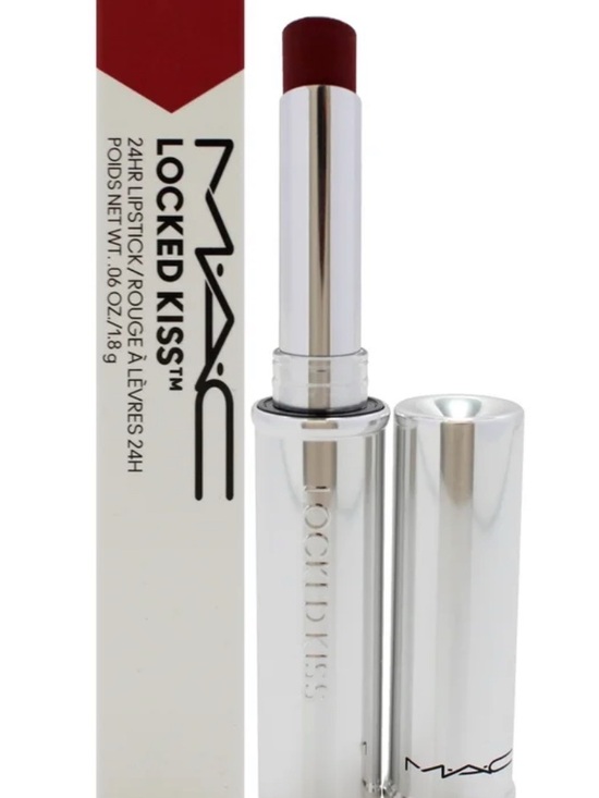 MAC Cosmetics Other - MAC Cosmetics Locked Kiss Lipstick - Deep Burgundy